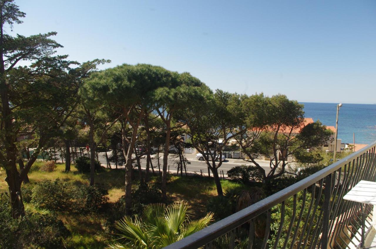 Hotel Almanarre Plage - Hotel Eco-Responsable Face A La Mer Hyères Exterior foto