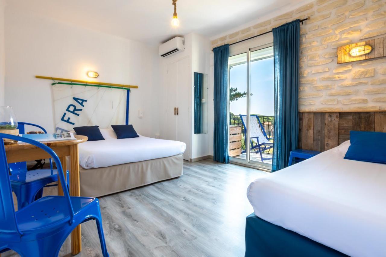 Hotel Almanarre Plage - Hotel Eco-Responsable Face A La Mer Hyères Exterior foto