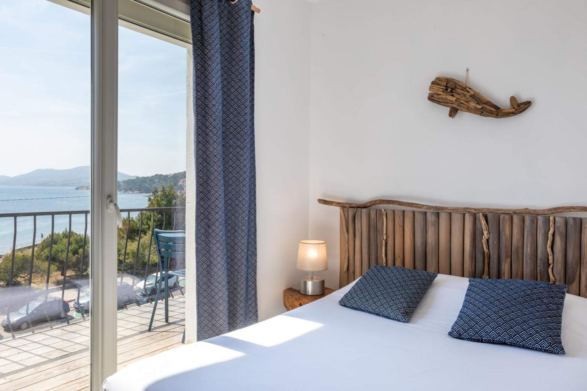 Hotel Almanarre Plage - Hotel Eco-Responsable Face A La Mer Hyères Exterior foto